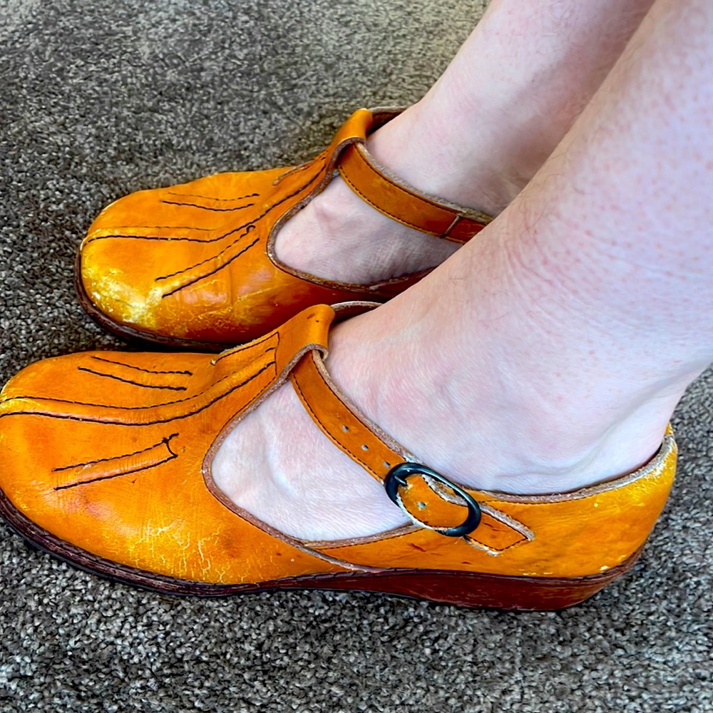Vintage 70sComfortable Adorable Mary Jane Shoes
